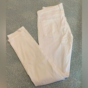 White AG straight leg jeans